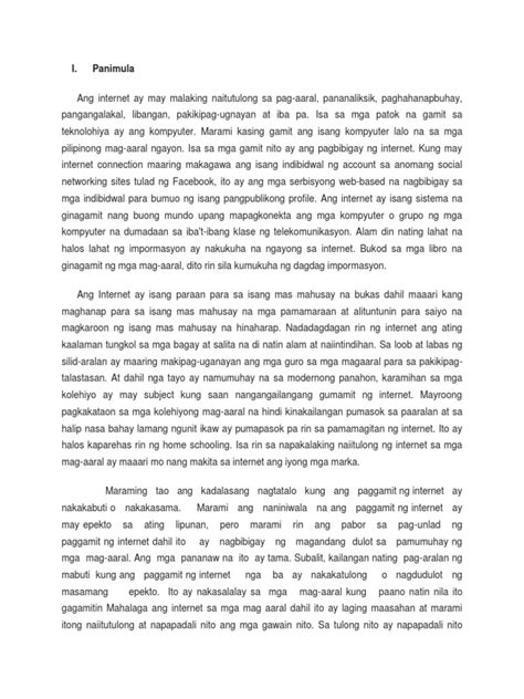 epekto ng online games sa mga estudyante|Effects of Online Gaming Behaviors of Filipino Students’ .